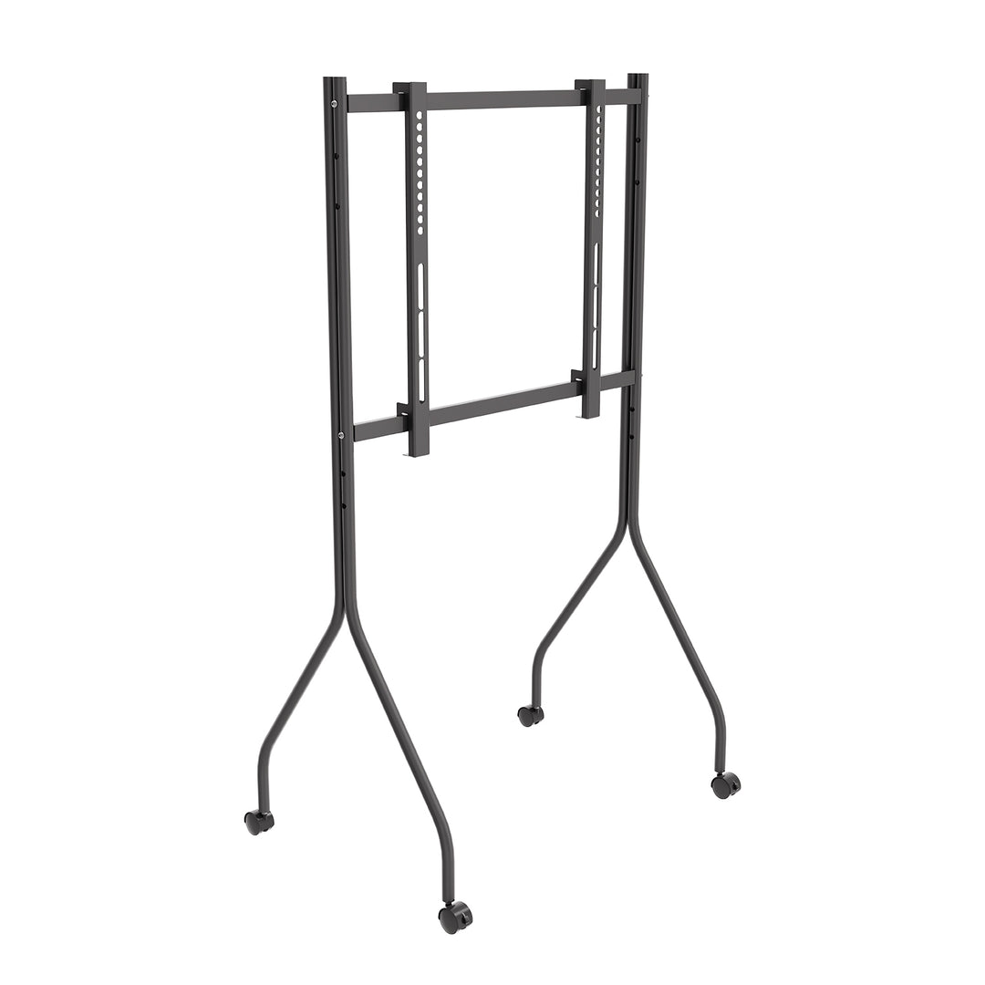 Stojan / vozík na televizor Maclean, na kolečkách, 37–80", max. nosnost 50 kg, max. VESA 600 × 400, černý, MC-180 B
