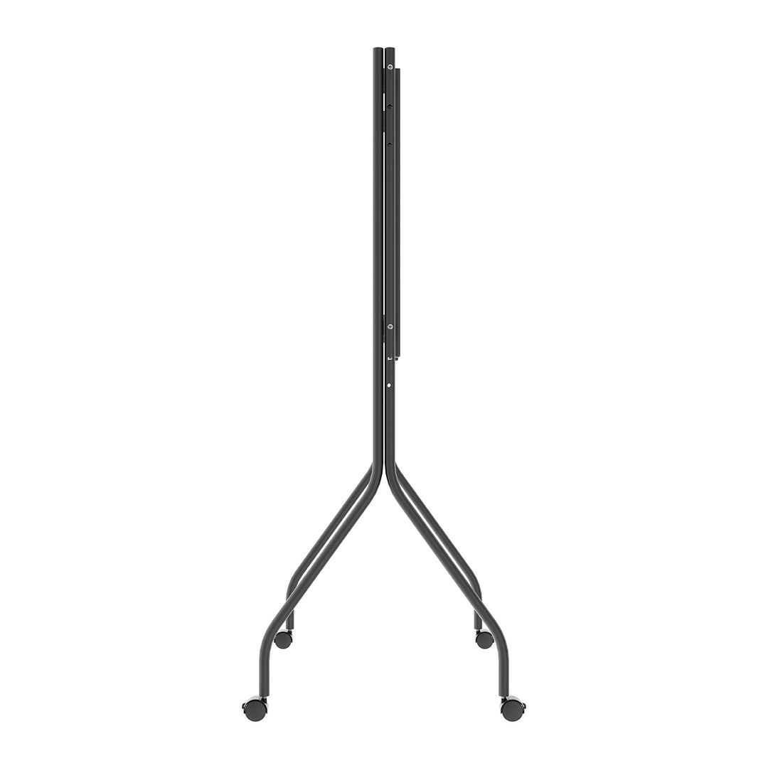 Stojan / vozík na televizor Maclean, na kolečkách, 37–80", max. nosnost 50 kg, max. VESA 600 × 400, černý, MC-180 B