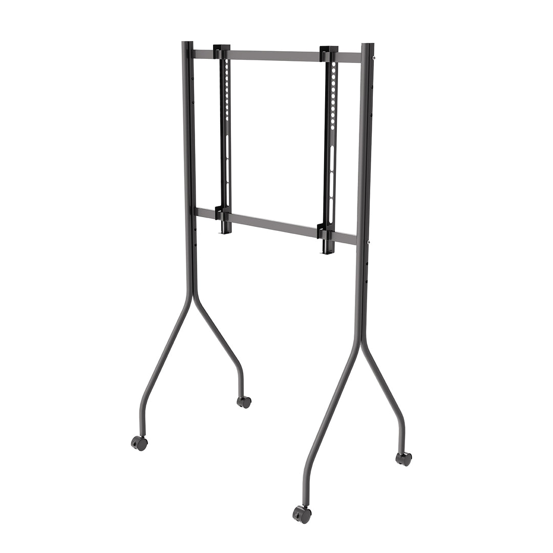 Stojan / vozík na televizor Maclean, na kolečkách, 37–80", max. nosnost 50 kg, max. VESA 600 × 400, černý, MC-180 B