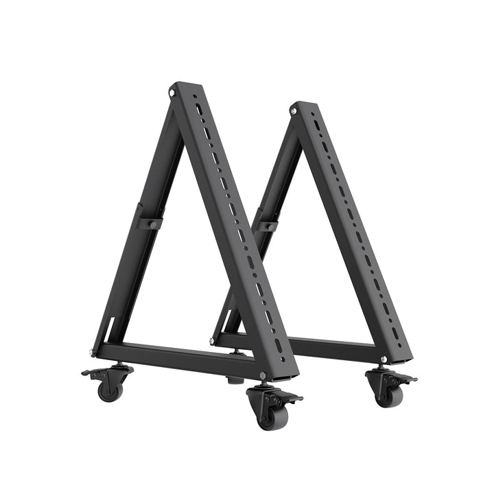 Vozík / podlahový stojan na televizor Maclean, 37–80", max. VESA 800×400, max. 75 kg, pojízdný, aretace koleček, MC-183