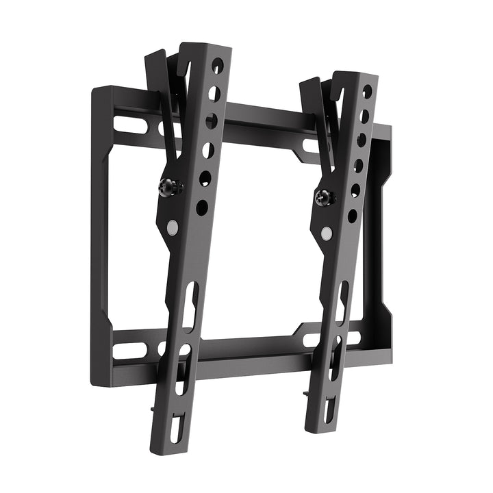 Držák / závěs na televizor Maclean, max. VESA 200×200, 13–43", do 45 kg, černý, nastavení sklonu 0°–8°, MC-186