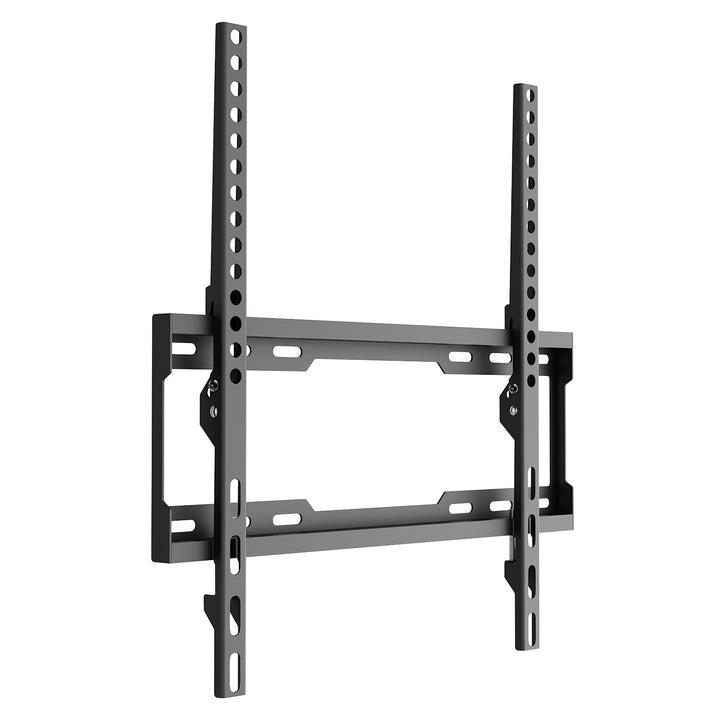 Držák / závěs na televizor Maclean, max. VESA 400×400, 32–75", do 45 kg, černý, nastavení sklonu 0°–8°, MC-187