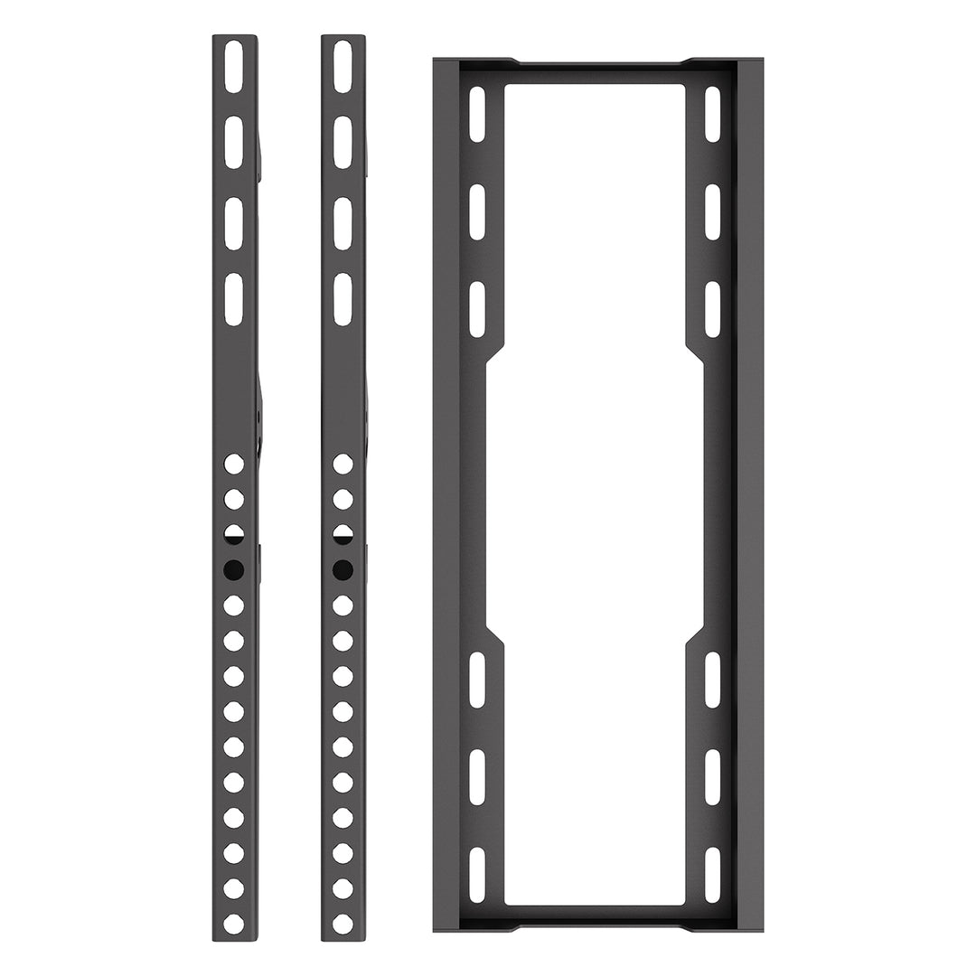 Držák / závěs na televizor Maclean, max. VESA 400×400, 32–75", do 45 kg, černý, nastavení sklonu 0°–8°, MC-187