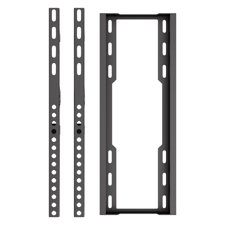 Držák / závěs na televizor Maclean, max. VESA 400×400, 32–75", do 45 kg, černý, nastavení sklonu 0°–8°, MC-187