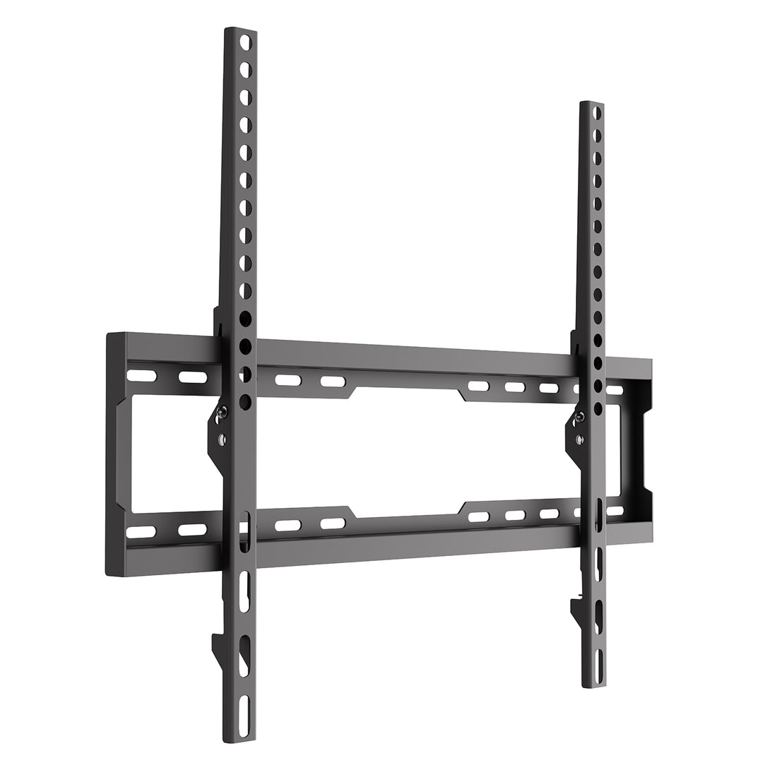 Držák / závěs na televizor Maclean, max. VESA 600×400, 37–86", do 45 kg, černý, nastavení sklonu 0°–8°, MC-188