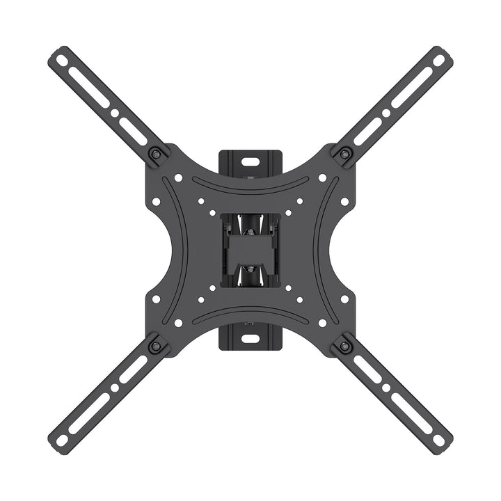 Držák / závěs na televizor Maclean, max. VESA 400×400, 32–55", do 25 kg, černý, nastavení sklonu 0°–-15° a otáčení +90°–-90°, MC-190