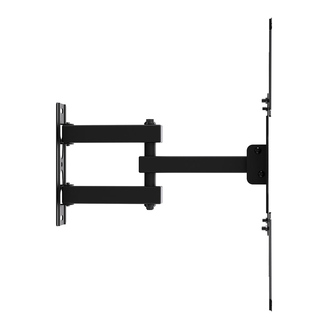 Držák / závěs na televizor Maclean, max. VESA 400×400, 32–55", do 25 kg, černý, nastavení sklonu 0°–-15° a otáčení +90°–-90°, MC-190