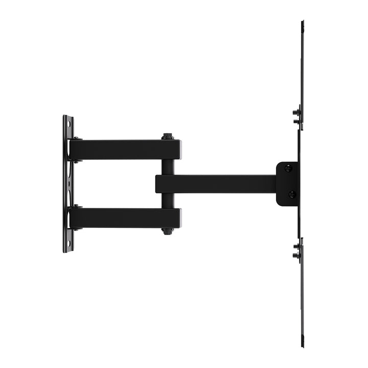 Držák / závěs na televizor Maclean, max. VESA 400×400, 32–55", do 25 kg, černý, nastavení sklonu 0°–-15° a otáčení +90°–-90°, MC-190