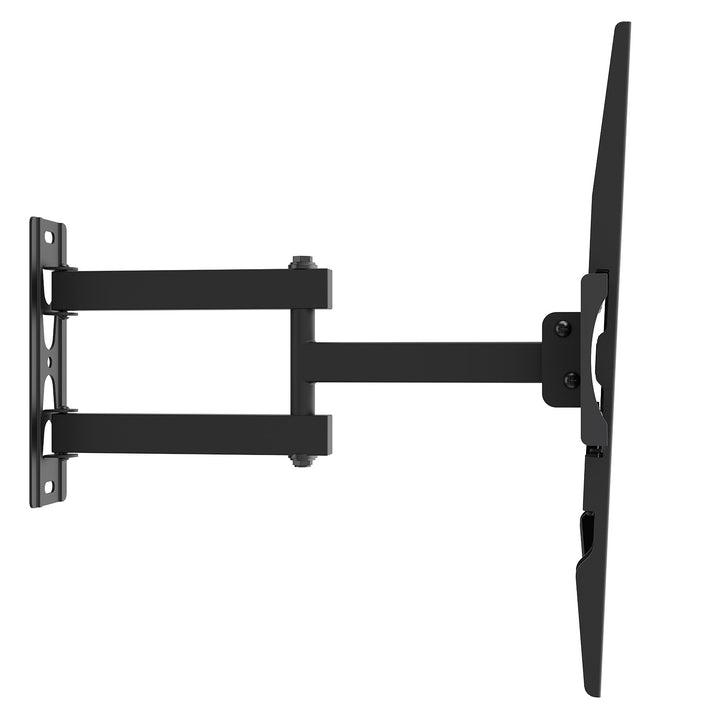 Držák / závěs na televizor Maclean, max. VESA 400×400, 32–55", do 30 kg, černý, nastavení sklonu +2° až –10° a otáčení +90° až –90°, MC-191