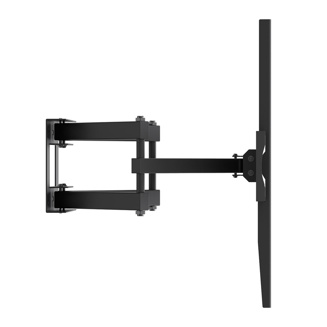 Držák / závěs na televizor Maclean, max. VESA 400×400, 32–70", do 40 kg, černý, nastavení sklonu +12° až –12° a otáčení +60° až –60°, MC-192