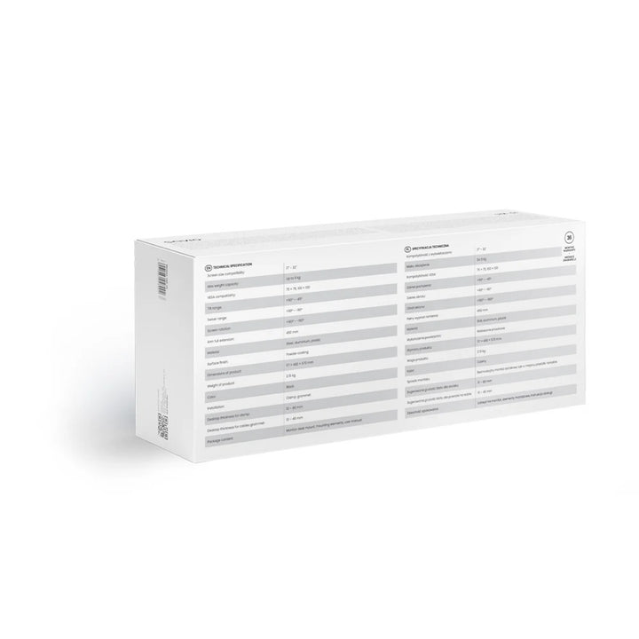 Stolní držák pro monitor SAVIO 17-32'', 2-9 kg, na plynové pružině, UM-01