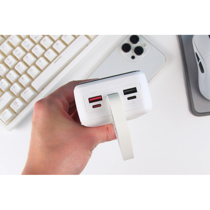 Powerbanka SAVIO, 2 porty USB, 1 port USB-C, rychlé nabíjení, Power Delivery, SAVBA-11