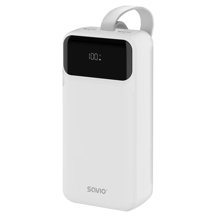 Powerbanka SAVIO, 2 porty USB, 1 port USB-C, rychlé nabíjení, Power Delivery, SAVBA-11