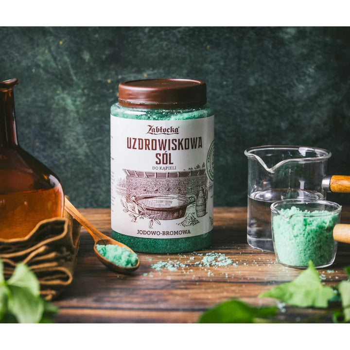Lázeňská sůl Zablocka, jodobromová, do koupele, 1,2 kg