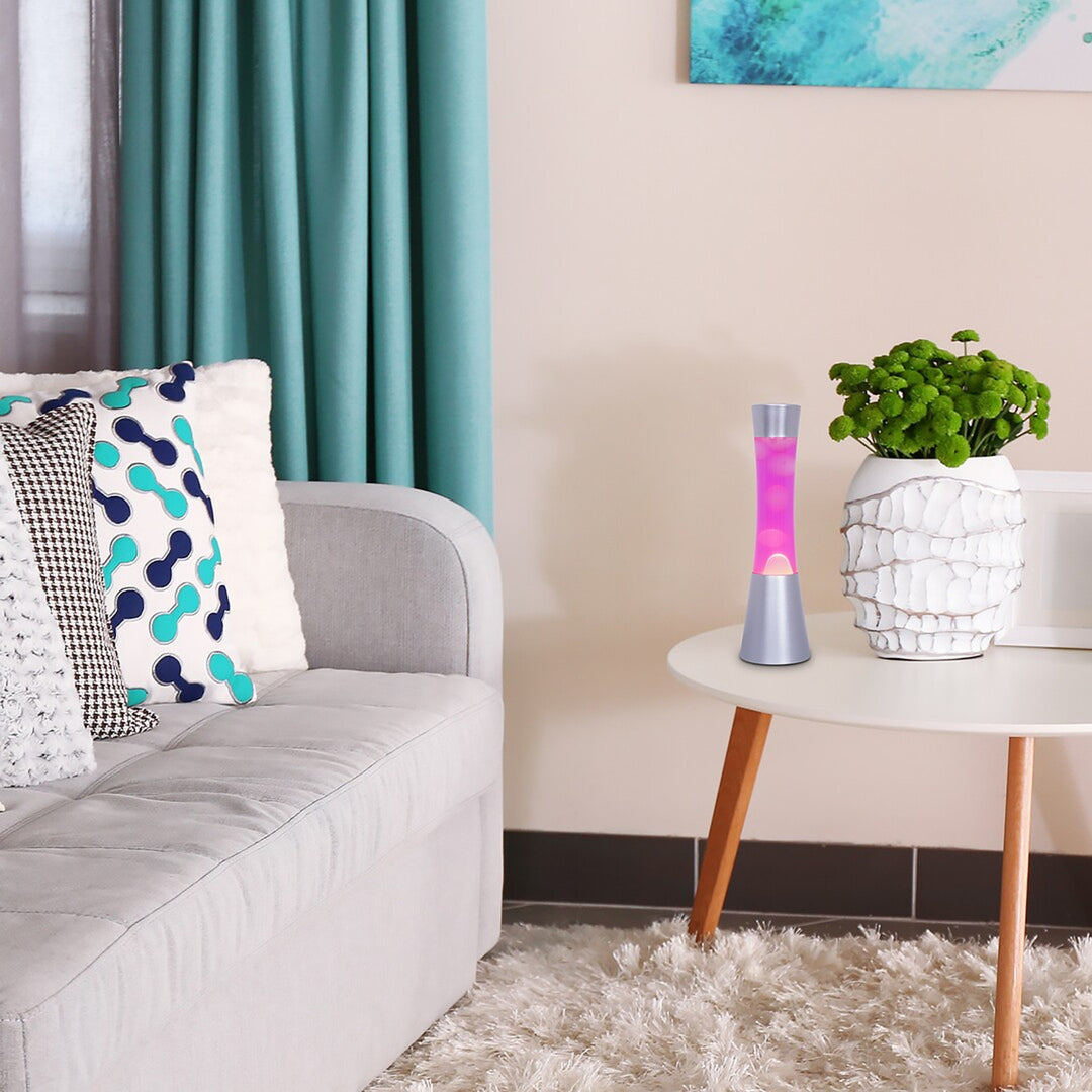 Dekorativní lampa, Minka, IP20, stříbrná, GY6.35 1x MAX 20
