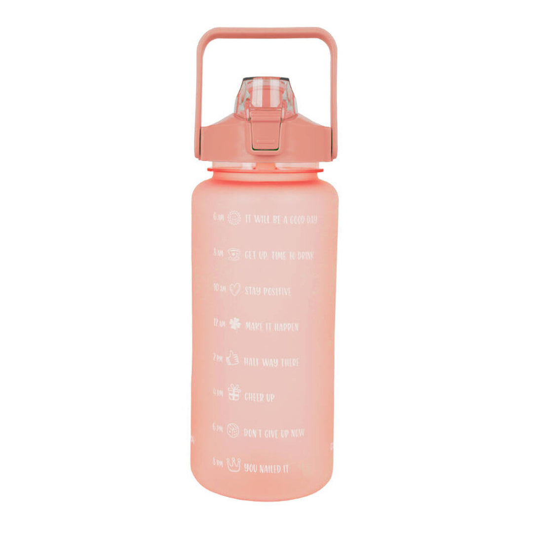 Láhev Coolpack, 2000 ml, PETG, pastelově broskvová, Cancan Z25028