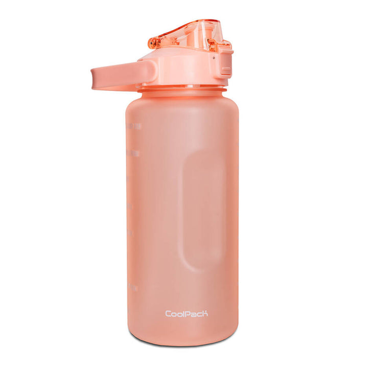Láhev Coolpack, 2000 ml, PETG, pastelově broskvová, Cancan Z25028