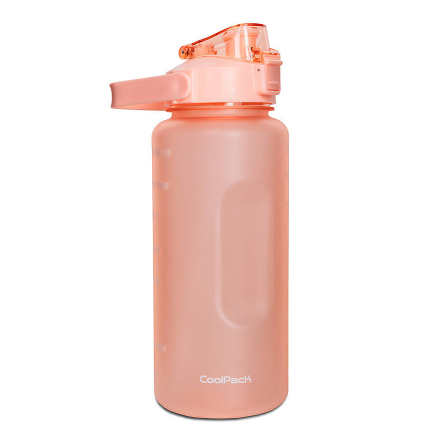 Láhev Coolpack, 2000 ml, PETG, pastelově broskvová, Cancan Z25028