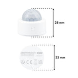 Bezdrátový pohybový senzor Zigbee Tuya GreenBlue, Android/iOS, CR2450 DC 3,0 V, úhel detekce 120° / do 8 m, GB740