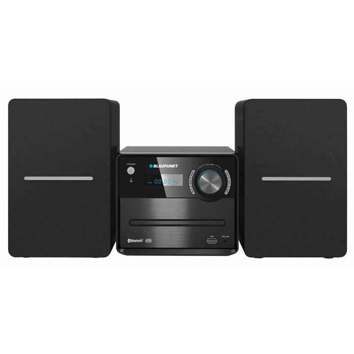 Mikro systém Blaupunkt, výkon 30 W, FM rádio, AUX konektor, USB konektor, Bluetooth, MS13BT