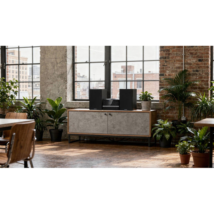 Mikrotower Blaupunkt, Bluetooth, FM rádio, výkon 20 W RMS, budík, CD/MP3/USB/AUX, MS9BT