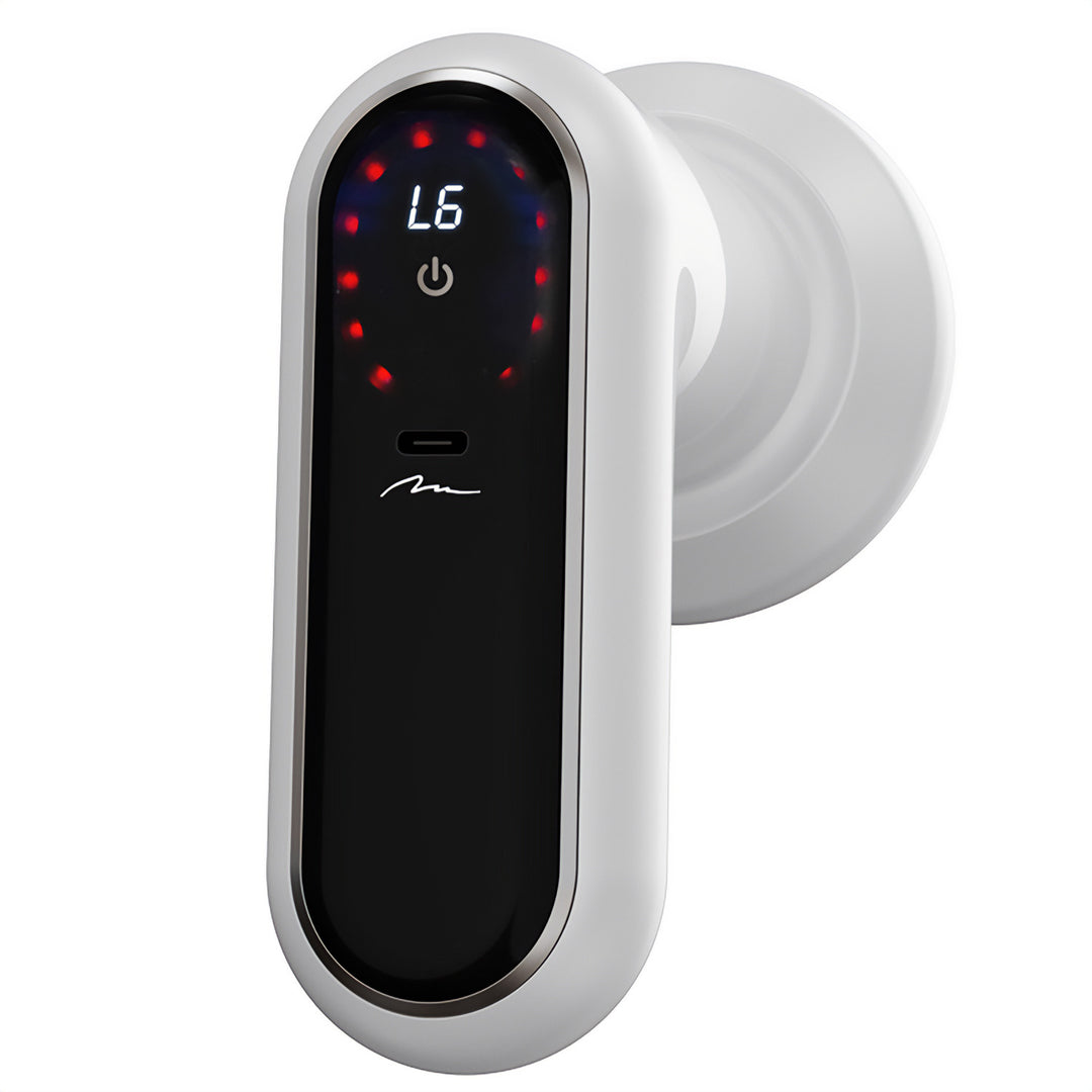 Anticelulitický masážní přístroj, MEDIA-TECH, masážní pistole, 5 masážních hlavic, 6 rychlostí, MT6536