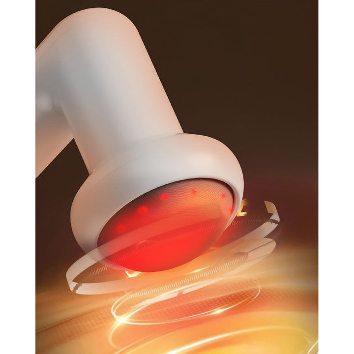 Anticelulitický masážní přístroj, MEDIA-TECH, masážní pistole, 5 masážních hlavic, 6 rychlostí, MT6536