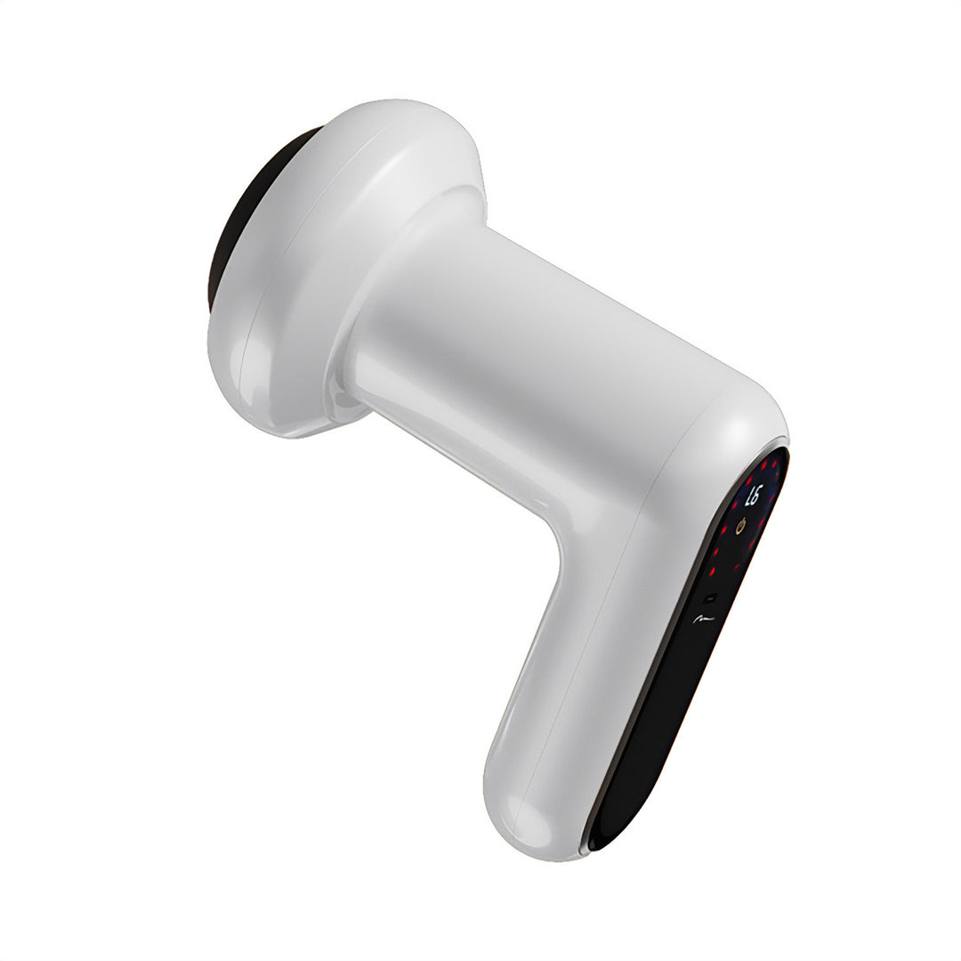 Anticelulitický masážní přístroj, MEDIA-TECH, masážní pistole, 5 masážních hlavic, 6 rychlostí, MT6536