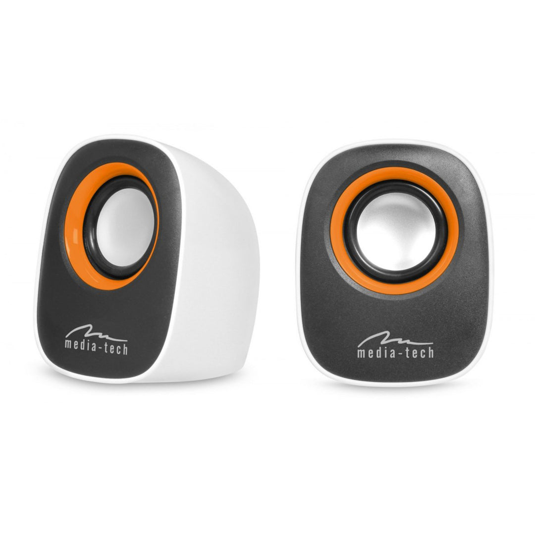 Počítačové reproduktory 2.0 napájené přes USB, Media-Tech, MT3137