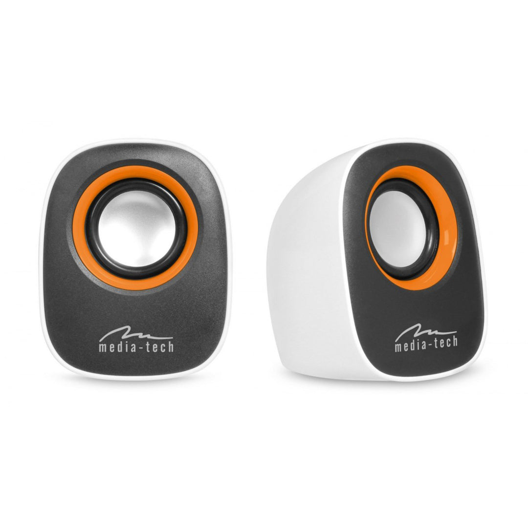 Počítačové reproduktory 2.0 napájené přes USB, Media-Tech, MT3137