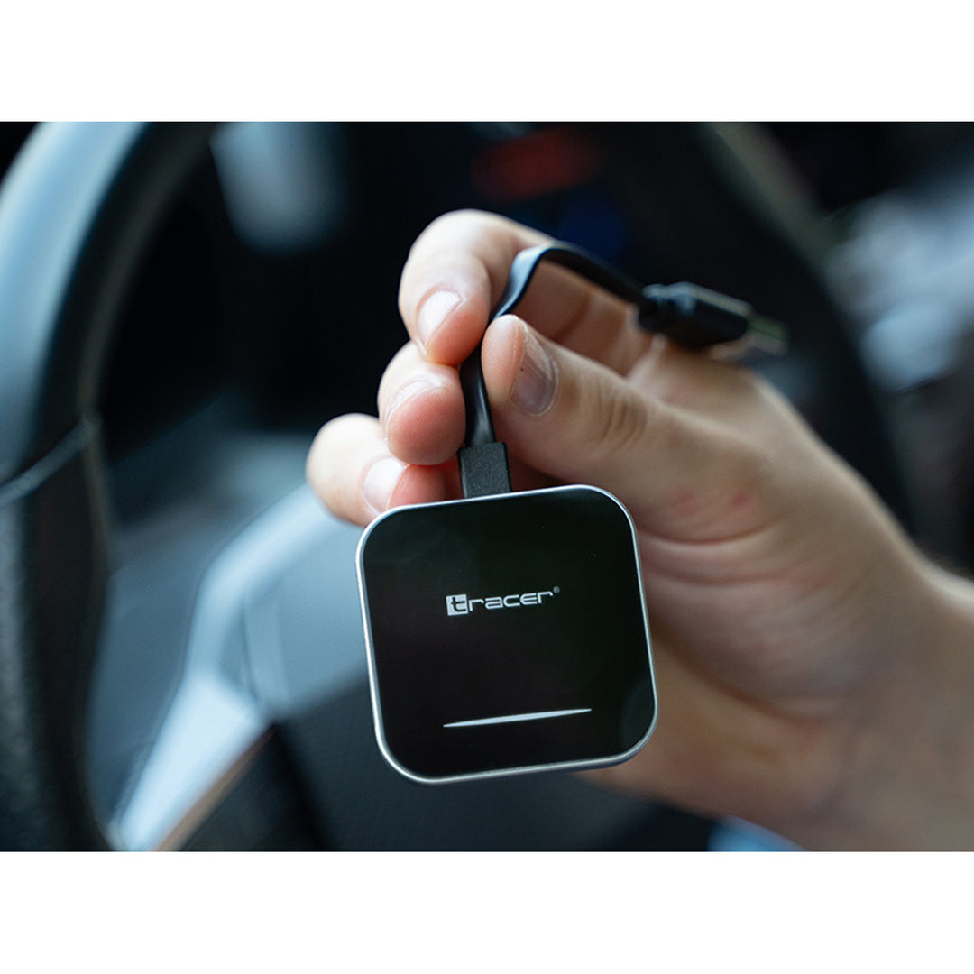 Bezdrátový adaptér CarPlay a Android Auto Tracer, WiFi, Bluetooth 5.0, CarLink PRO