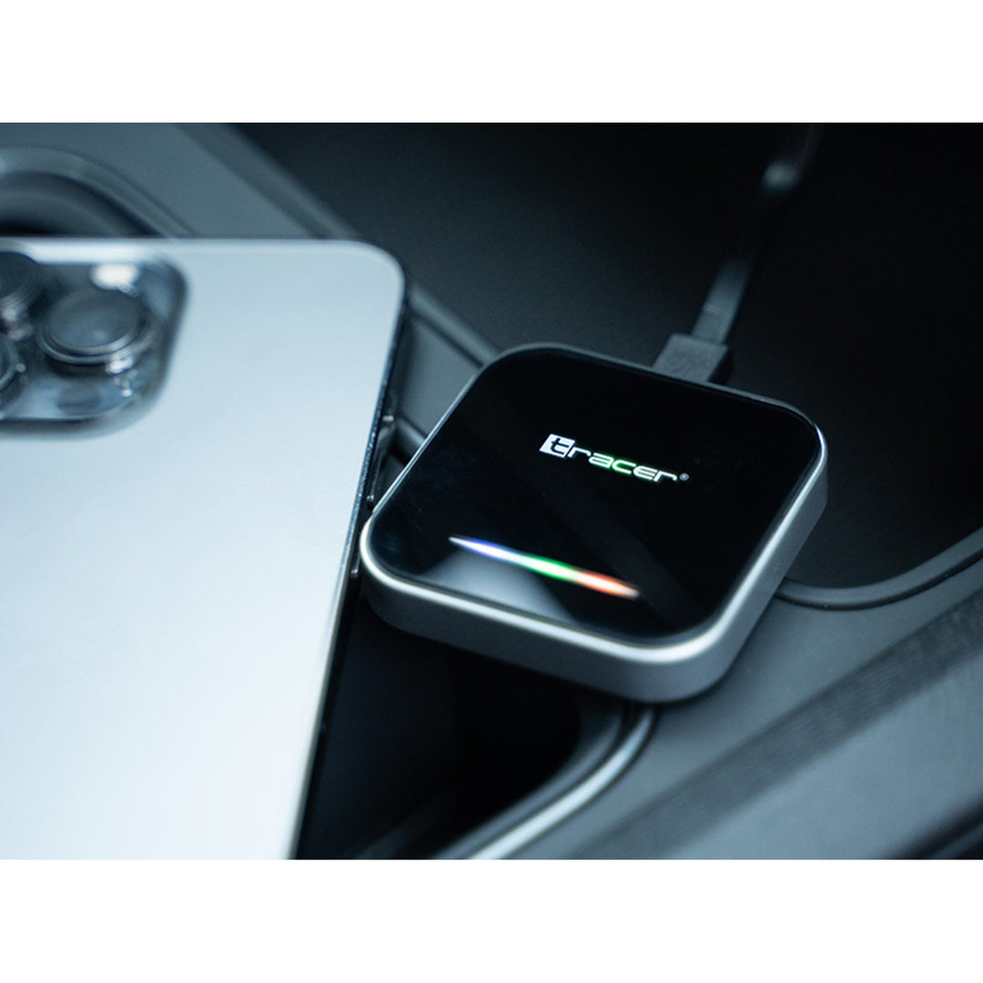 Bezdrátový adaptér CarPlay a Android Auto Tracer, WiFi, Bluetooth 5.0, CarLink PRO