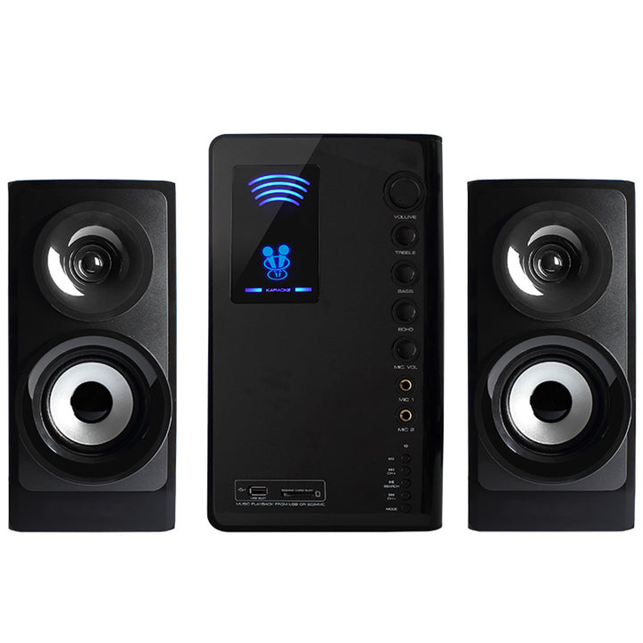 Sada reproduktorů 2.1 Tracer, Bluetooth 5.1, výkon sady 35 W, FM rádio, dálkové ovládání, Tumba BT