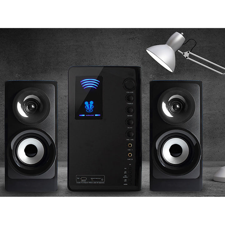 Sada reproduktorů 2.1 Tracer, Bluetooth 5.1, výkon sady 35 W, FM rádio, dálkové ovládání, Tumba BT