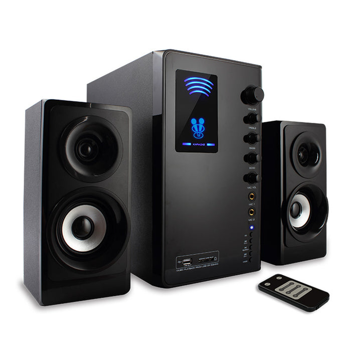 Sada reproduktorů 2.1 Tracer, Bluetooth 5.1, výkon sady 35 W, FM rádio, dálkové ovládání, Tumba BT