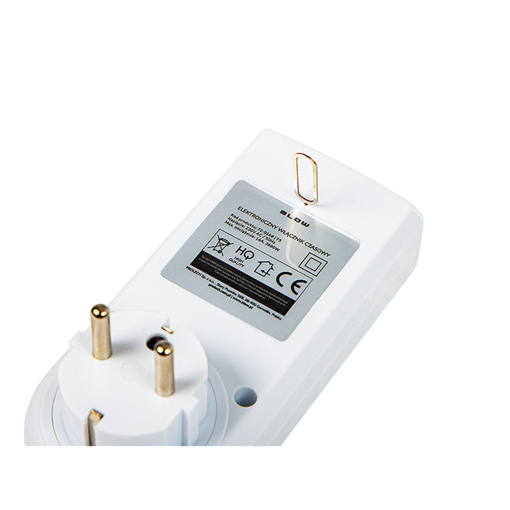 Programátor časoměr digitální Blow, LCD displej, přesnost +/- 1 minuta za měsíc, 16 různých kombinací činnosti, 72-016#