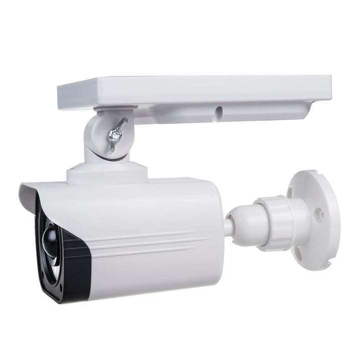 Solární falešná kamera, blikající dioda, pohybový senzor, LED osvětlení, samolepka zdarma, SOL1800S, 2 kusy