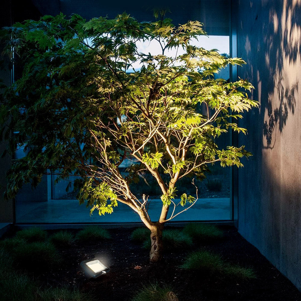 Solární LED světlo s pohybovým senzorem Maclean, IP44, 5 W, 400 lm, 6000 K, lithiová baterie 1300 mAh, 5,5 V DC MCE438, 4 kusy