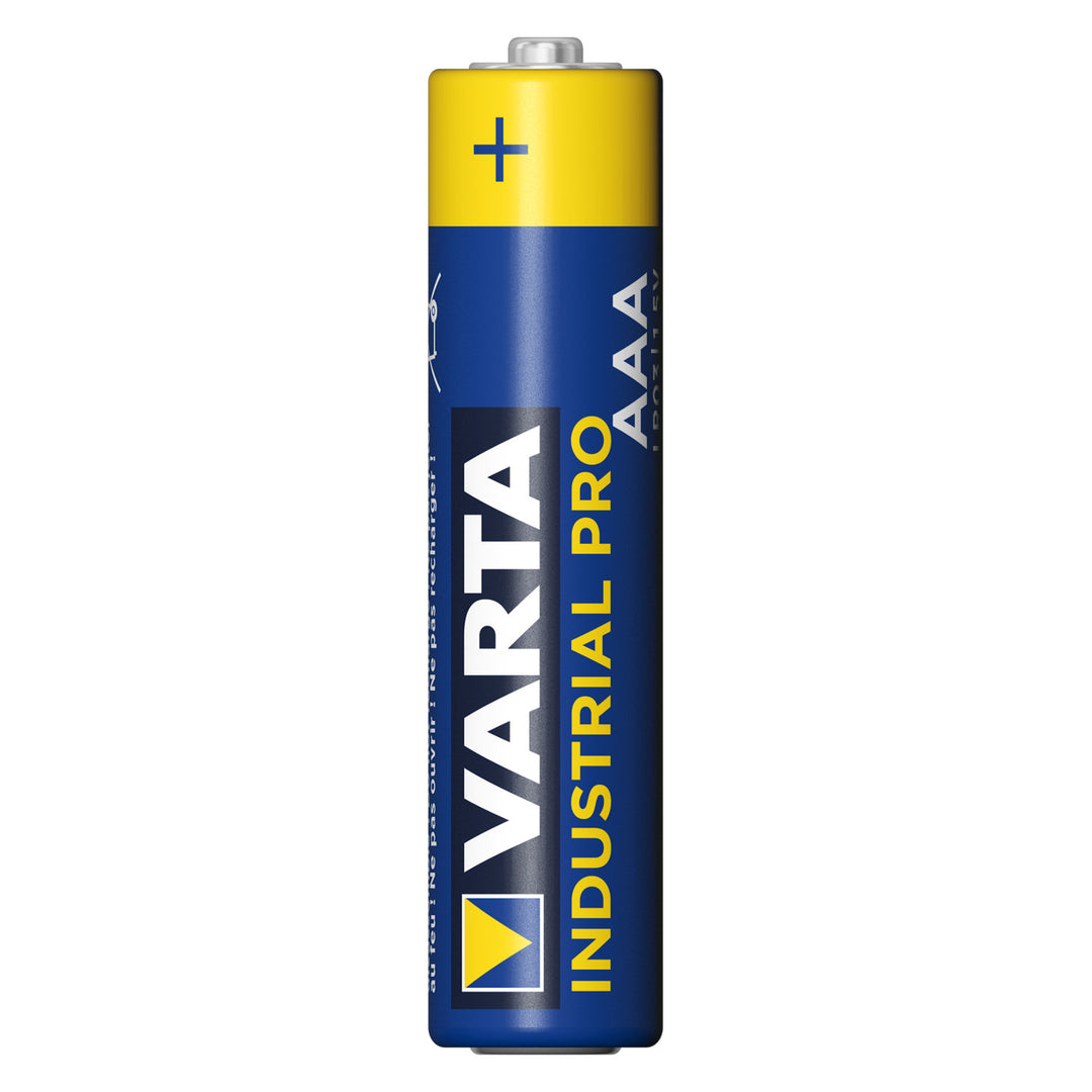 60x baterie R-03 LR03 AAA alkalická Varta Industrial 4003
