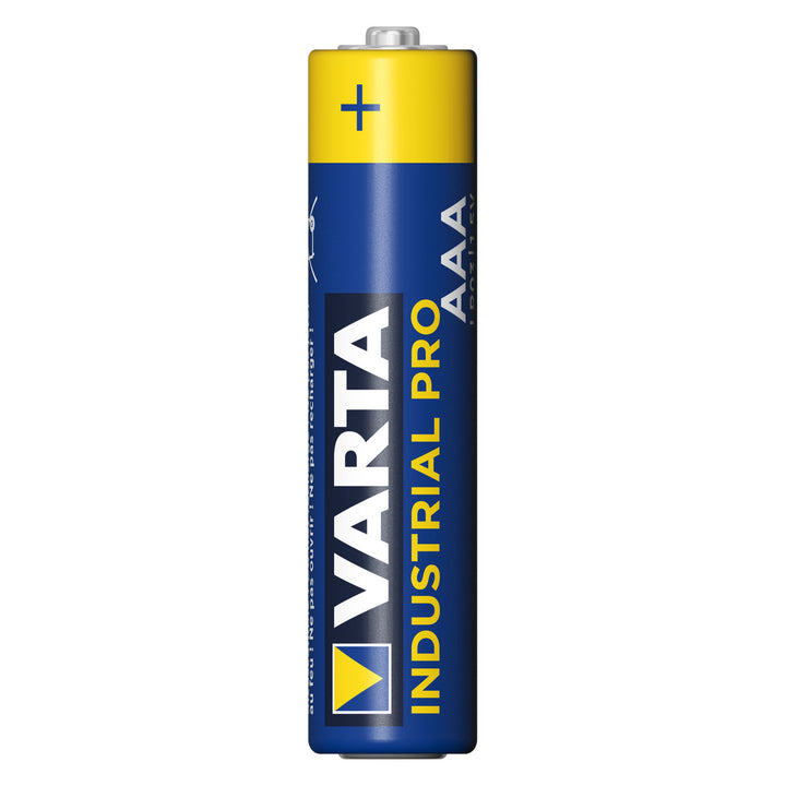 60x baterie R-03 LR03 AAA alkalická Varta Industrial 4003