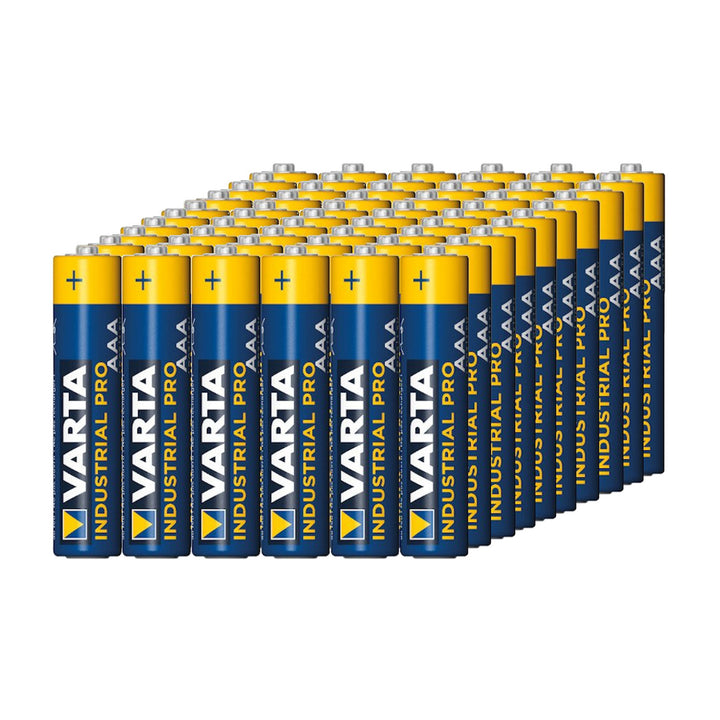 60x baterie R-03 LR03 AAA alkalická Varta Industrial 4003