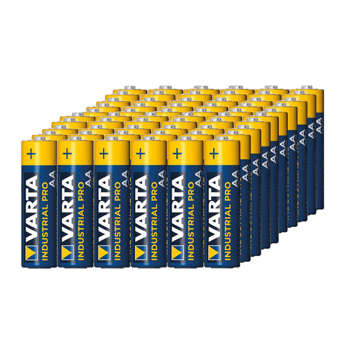 60x baterie R-06 LR6 AA 1,5 V alkalická Varta Industrial 4006