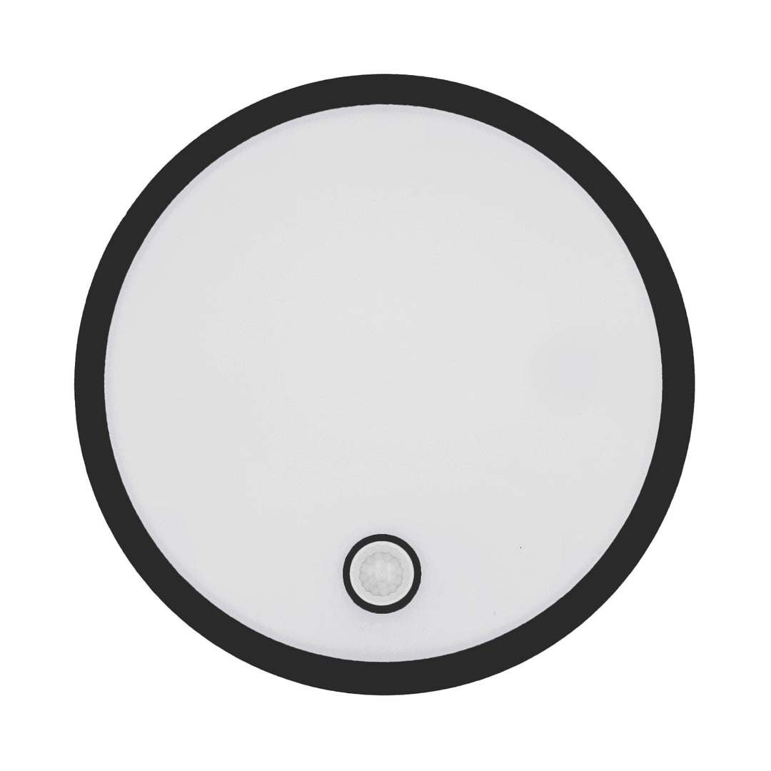 LED svítidlo s pohybovým senzorem Maclean, PIR senzor, černé, 10 W/15 W/18 W, IP65, možnost volby barevné teploty 3000/4000/6000 K, MCE535 B