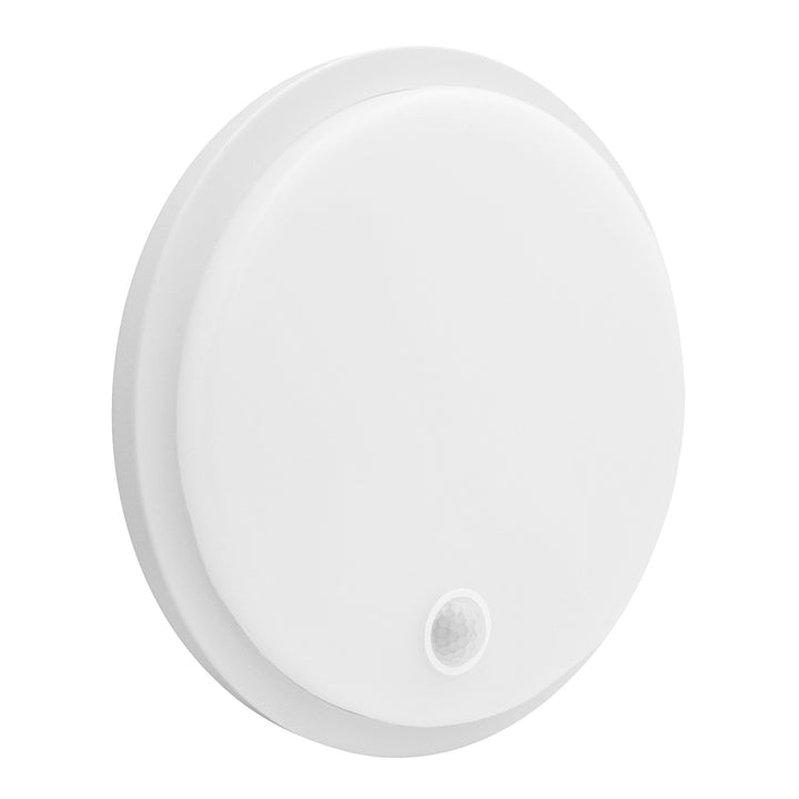 LED lampa s pohybovým senzorem Maclean, senzor PIR, bílá, 10 W/15/18 W, IP65, možnost změny barevné teploty 3000/4000/6000 K, MCE535 W