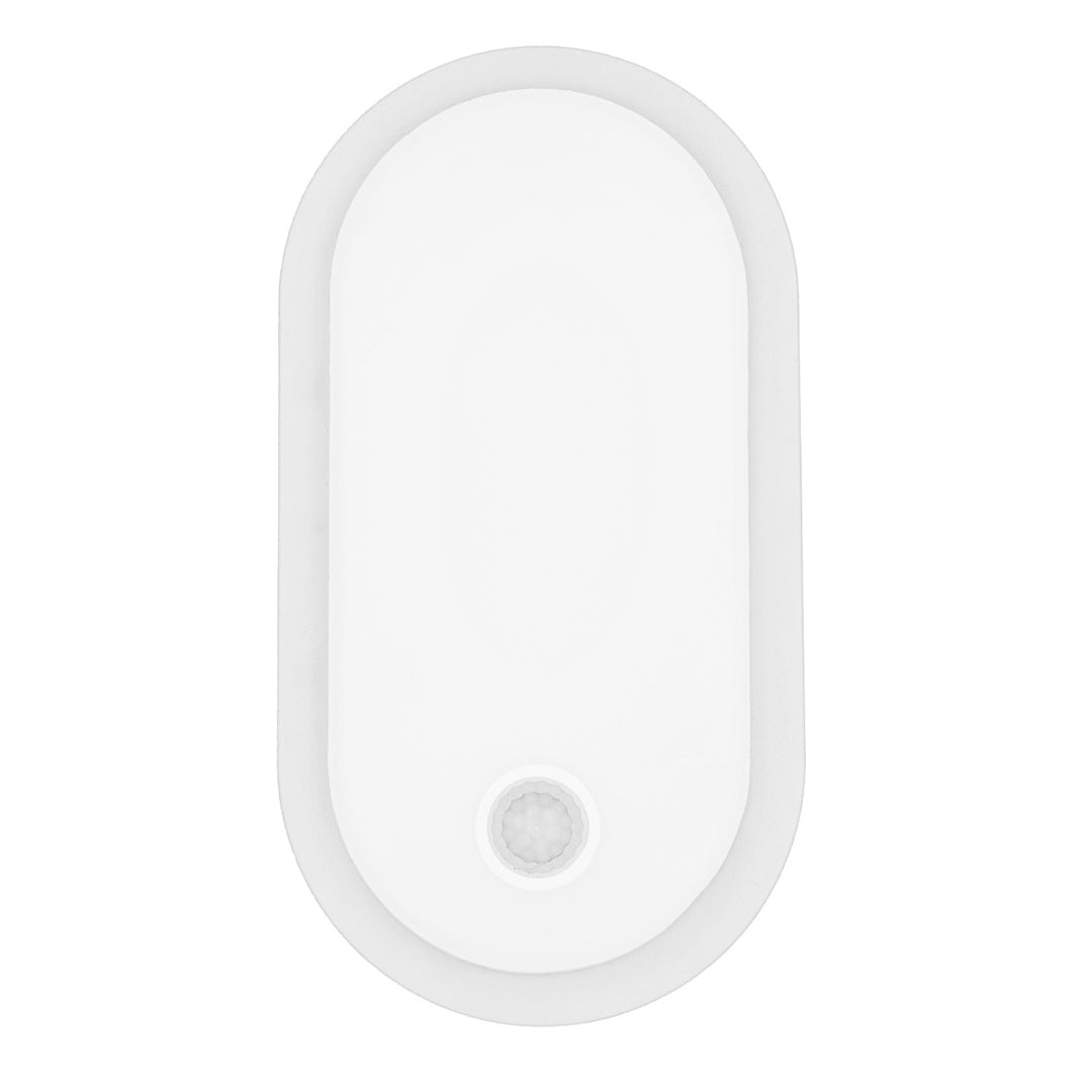 LED svítidlo s pohybovým čidlem Maclean, PIR čidlo, bílé, 10 W/15/18 W, IP65, možnost změny barevné teploty 3000/4000/6000 K, MCE534 W