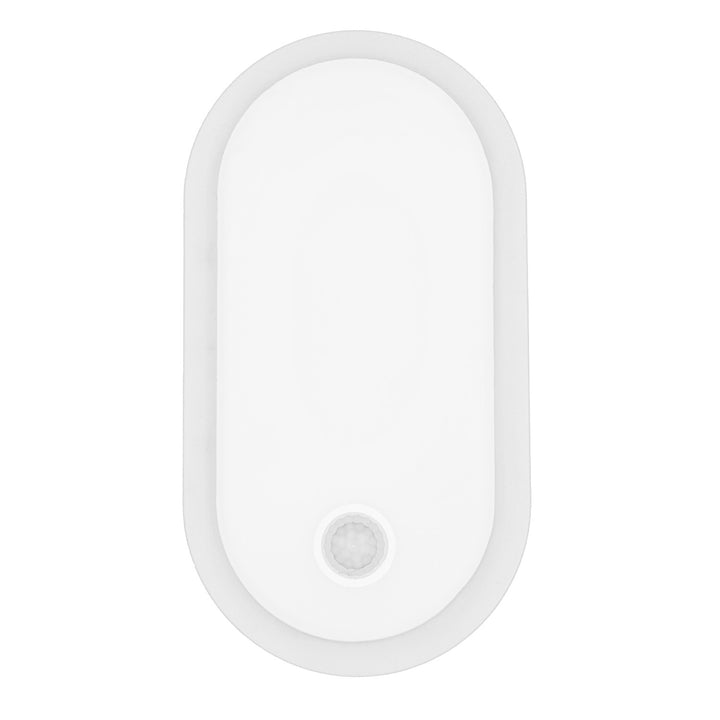 LED svítidlo s pohybovým čidlem Maclean, PIR čidlo, bílé, 10 W/15/18 W, IP65, možnost změny barevné teploty 3000/4000/6000 K, MCE534 W