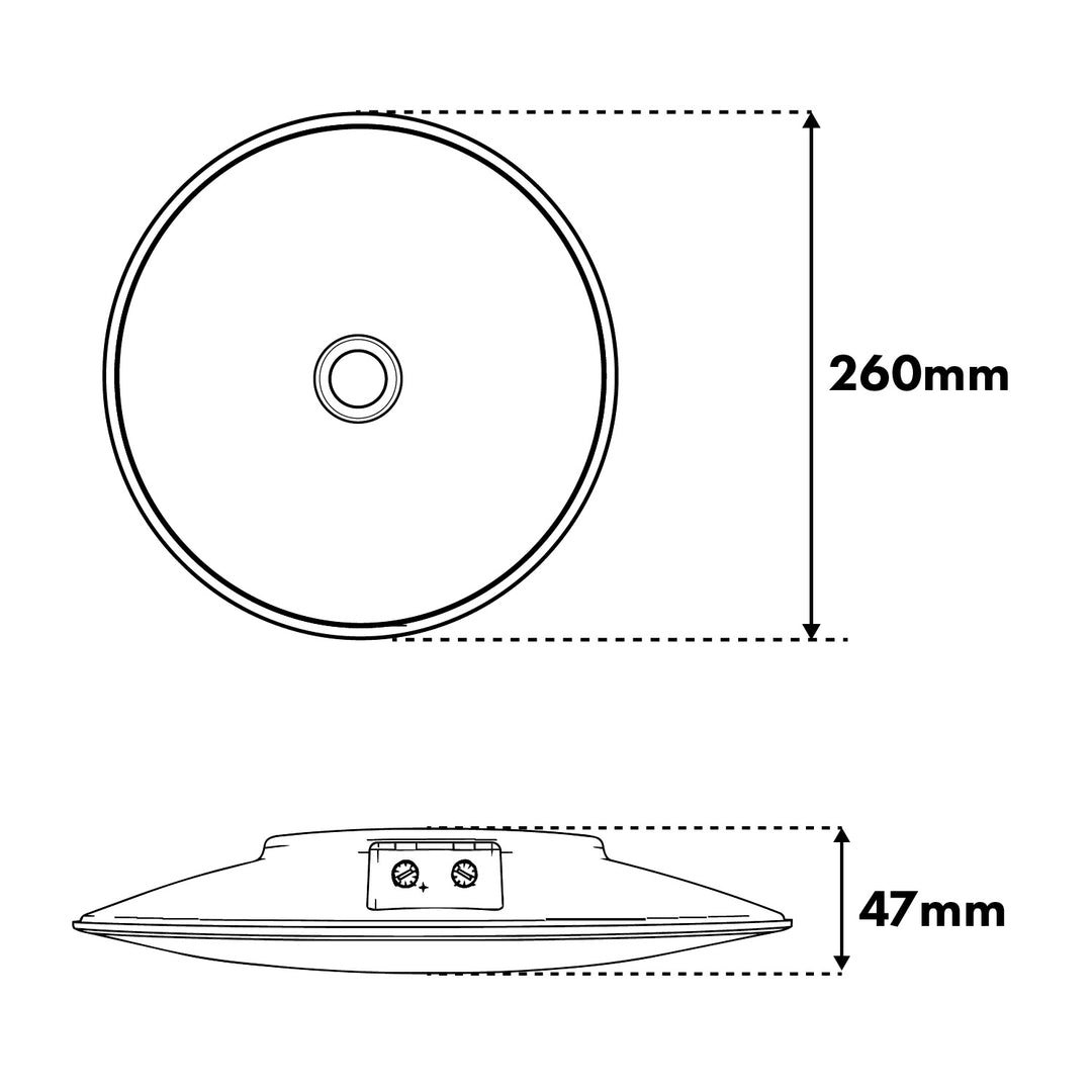 LED svítidlo s PIR senzorem Maclean, stropní, 15 W, 1300 lm, IP54, 220–240 V~ 50/60 Hz, MCE537