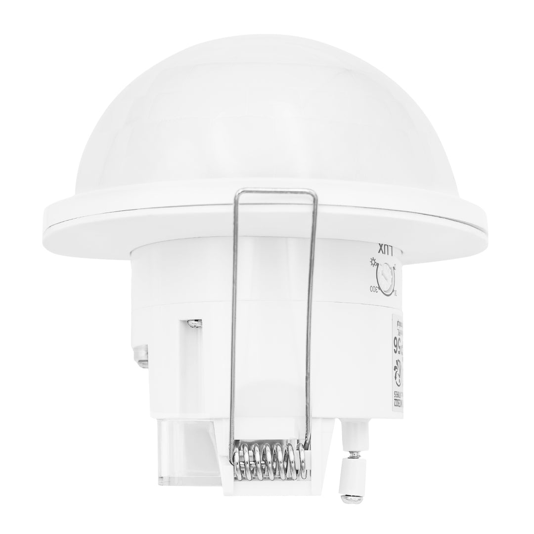 PIR snímač přítomnosti Maclean, pro vestavbu, dosah 10 × 40 m, 1000 W/2000 W, 220–240 V AC, 50/60 Hz, IP54, MCE822