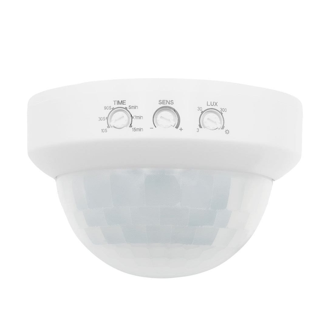 PIR snímač přítomnosti Maclean, pro montáž na povrch, dosah 10 × 40 m, 1000 W/2000 W, 220–240 V AC, 50/60 Hz, MCE823