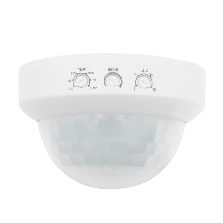 PIR snímač přítomnosti Maclean, pro montáž na povrch, dosah 10 × 40 m, 1000 W/2000 W, 220–240 V AC, 50/60 Hz, MCE823